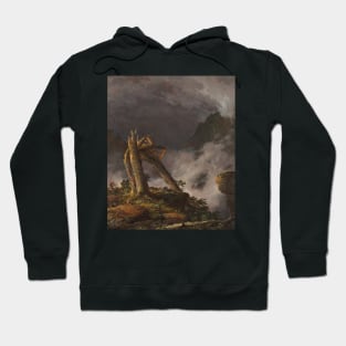 Storm in the Mountains by Frederic Edwin Church Hoodie